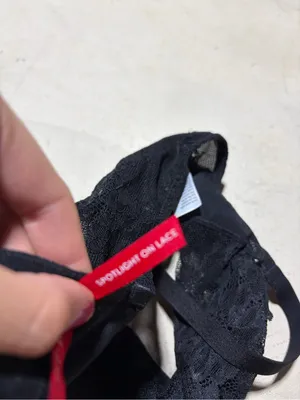 Spanx spotlight on Lace Bralette Black medium thumbnail 10