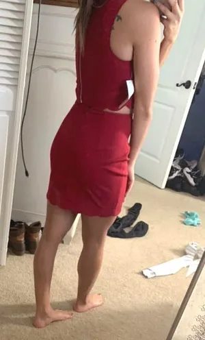 Tobi -Red Top & Skirt Set thumbnail 5