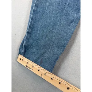 Old Navy Rockstar Super Skinny Mid-Rise Distressed Blue Jeans Womens 16 Ligh thumbnail 4
