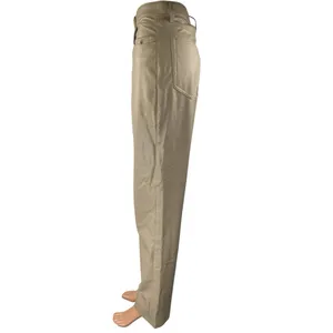 Abercrombie & Fitch The 90s Straight Ultra High Rise Beige Trousers Pants Size 8 thumbnail 2