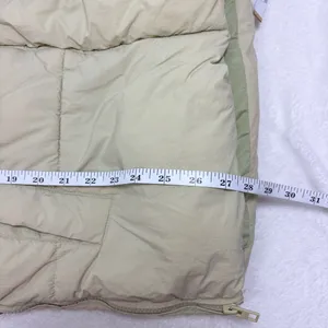 Zara Light Beige Puffer‎ Jacket Full Zip Water Repellent Oversize Size M thumbnail 14
