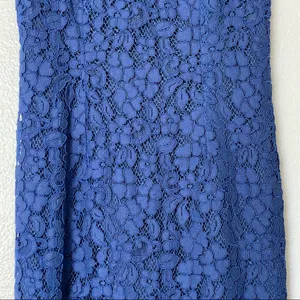 Lulu’s Picture of Perfection Spaghetti Strap Navy Blue Lace Dress Size Small thumbnail 6