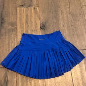 Gold Hinge Tennis Skirt Royal Blue thumbnail 3