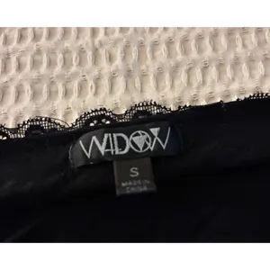 Dolls Kill Widow tragic prayer bell sleeve wrap top thumbnail 2