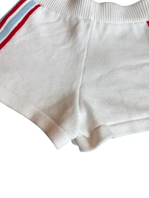 Daily Practice Anthropologie 100% Cotton Stretch Shorts Side Stripes Size XXS thumbnail 10