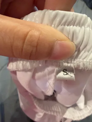 Pleather Shorts White thumbnail 3