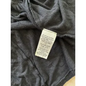 Free People Best‎ Girl Dress Womens Sm Black Mini Linen Blend Tiered Preppy Boho thumbnail 6