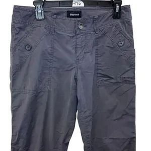 Marmot Charcoal Grey Convertible Hiking Pants size 8 outdoors Gorpcore rain resi thumbnail 5