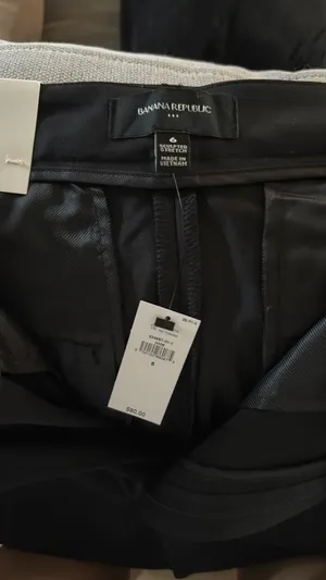 Banana Republic Pants Straight Sculpted Pants Black thumbnail 2