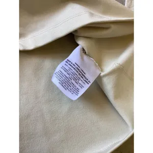 Nike Dri-FIT Womens XXL Cream Mock Neck Long Sleeve Training Top Striped Panel thumbnail 5