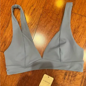 NWT Free People Duo Corset Bralette - Blue River Spell Size Small thumbnail 3