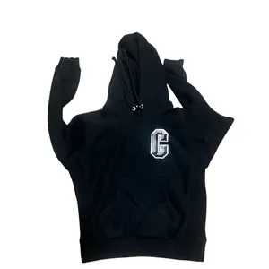 Champion Girls' Full Zip Hoodie Black XS Long Sleeve Casual thumbnail 4
