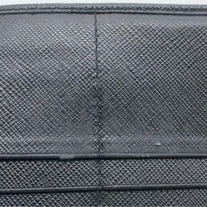 Prada Black saffiano leather Wallet and Card Holder Set W/box thumbnail 8