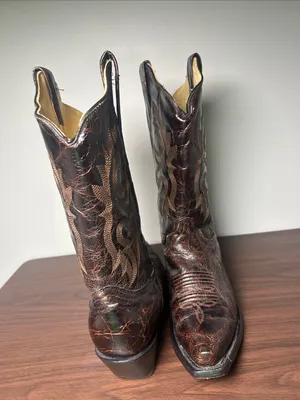 Corral Distressed Leather Western Cowboy Boots Women's Size 8.5 M Style A-2519 thumbnail 14