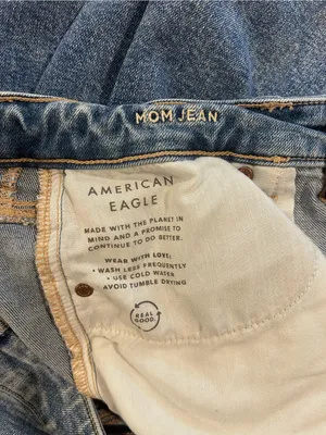 American Eagle Strigid Mom Jeans, 8 thumbnail 4
