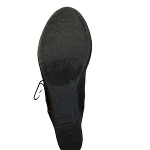 Report Black Suede‎ Wedge Booties Women's Size 9 Fringe Tassel Ties thumbnail 11