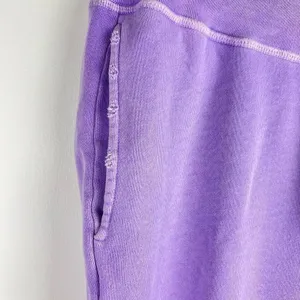 NSF Sayde Distressed Slim Jogger Sweatpants Purple Large thumbnail 11