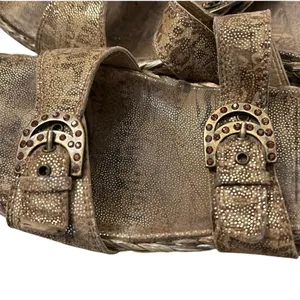 Stuart Weitzman Women's Slide Sandals Brown Size‎ 8.5 Elegant Design thumbnail 6