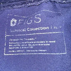 FIGS Zamora Technical Collection Navy Blue Jogger Scrub Pants Women's XL Petite‎ thumbnail 2