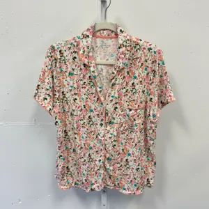 State of Day Intimates Floral Pajama Set Large Tencel Modal Short Sleeve Shorts thumbnail 3