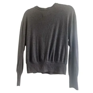 ✨Anthropologie Rocio Surplice Grey Sz Medium Top✨ thumbnail 9