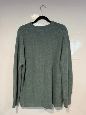 Tidewater Teal Lululemon knit crewneck‎ sweater thumbnail 3