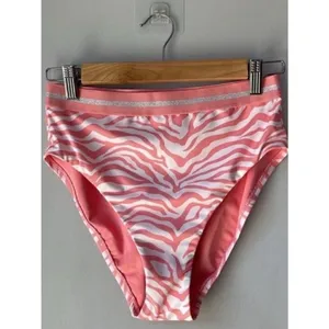 NWT Sanctuary Pink Zebra Animal Print Bikini thumbnail 4