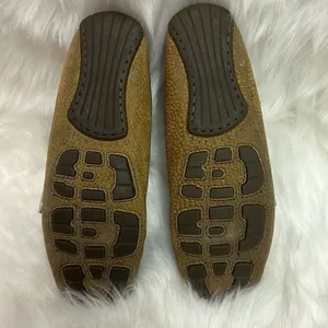 Ugg Australia Beige Fur‎ Lined Logo Buckle Loafer Size 7 A1 thumbnail 8