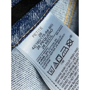 Banana Republic Blue High Waisted Distressed Frayed Skinny Denim Jeans Pants 26 thumbnail 6