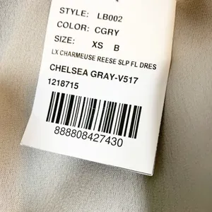 NEW Lovely Reese Sleeveless Satin Slip Maxi Dress Size XS thumbnail 9
