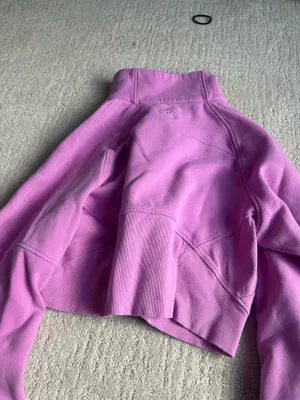 Lululemon Scuba Half-Zip Purple thumbnail 3