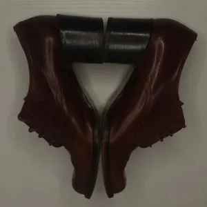 Joan & David Brown leather ankle boots sz 37.5 /7 thumbnail 5