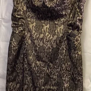 Ann Taylor Elegant Black Lace Dress Cocktail nude underlay thumbnail 2