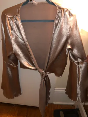 Champagne Tie Top Size M thumbnail 2