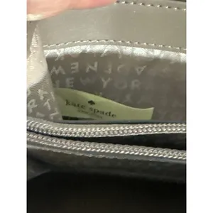 Kate Spade New York Continental Wallet Wristlet Brown Pebbled Leather Zip Around thumbnail 7
