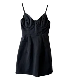 Princess Polly Novella Mini Dress Black Size 6 thumbnail 3