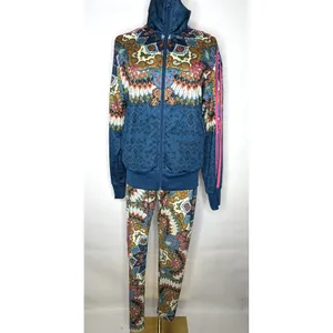 Adidas Originals x FARM Rio Borbomix Track Jacket Pants Set Floral Butterfly M L thumbnail 2