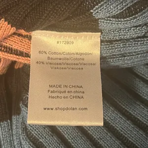 Dolan Lorna Midi Sweater Dress Ribbed Striped‎ XS Multi-Color XS thumbnail 6