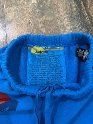 Aviator Nation Logo Sweatpants adventure blue thumbnail 5