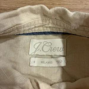J. Crew Women’s Relaxed Fit Dip Dyed Baird McNutt Irish Linen Shirt Size S thumbnail 5