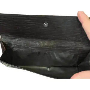 Gucci continental wallet lightning bolt in Navy w/COA vintage Rare thumbnail 12