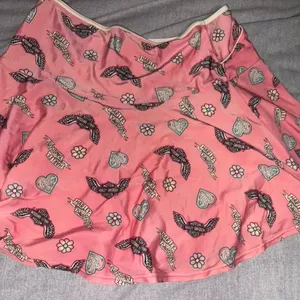 Harley-Davidson Pink Graphic Skater Skirt thumbnail 1