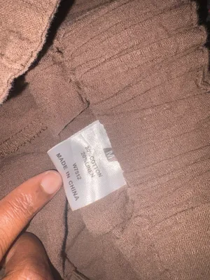 Brown Linen pants Size M thumbnail 3
