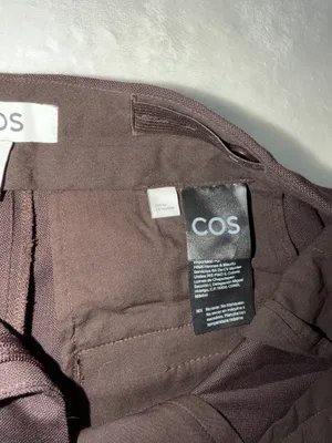 COS Women's Tailored Brown Straight-Leg Dress Pants thumbnail 5