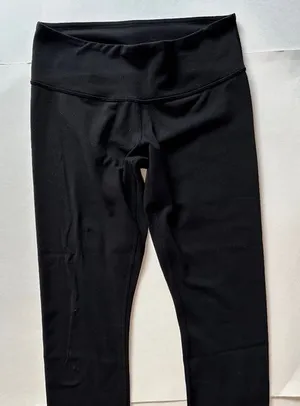 Lululemon Black Crop Leggings -‎ No Size. thumbnail 1