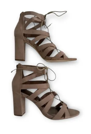 Steve Madden Madden Girl lace up block heel sandals thumbnail 1