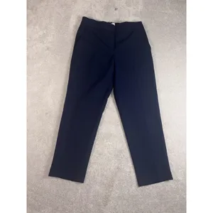 Aritzia Babaton Conan Trouser Pants Womens 4 Stretch‎ Mid Rise Navy Pull On thumbnail 2