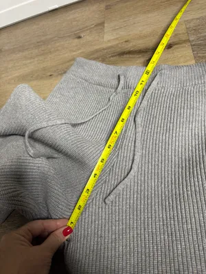 Joggers Lounge Pants in Gray Size Large thumbnail 7