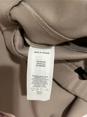 Quince Ultra Stretch Straight-Leg Ponte High-Rise Pants in Taupe Sz S Morel Grey thumbnail 10