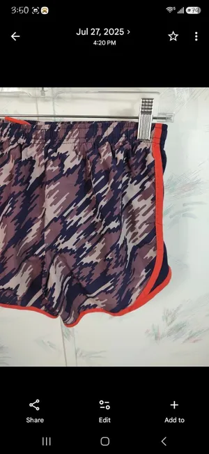Nike Dri-Fit Purple Printed Shorts thumbnail 9